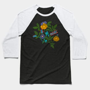 Wildflowers Baseball T-Shirt